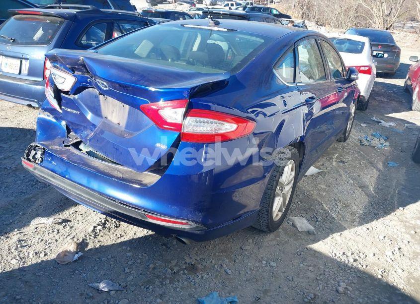 Photo 4 of 2016 Ford Fusion SE (VIN 3FA6P0H72GR344064)