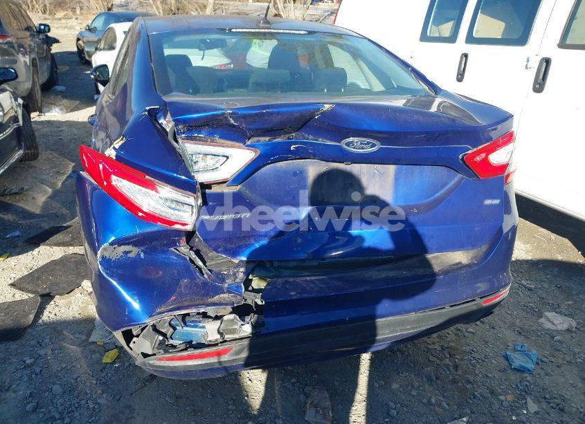 Photo 6 of 2016 Ford Fusion SE (VIN 3FA6P0H72GR344064)