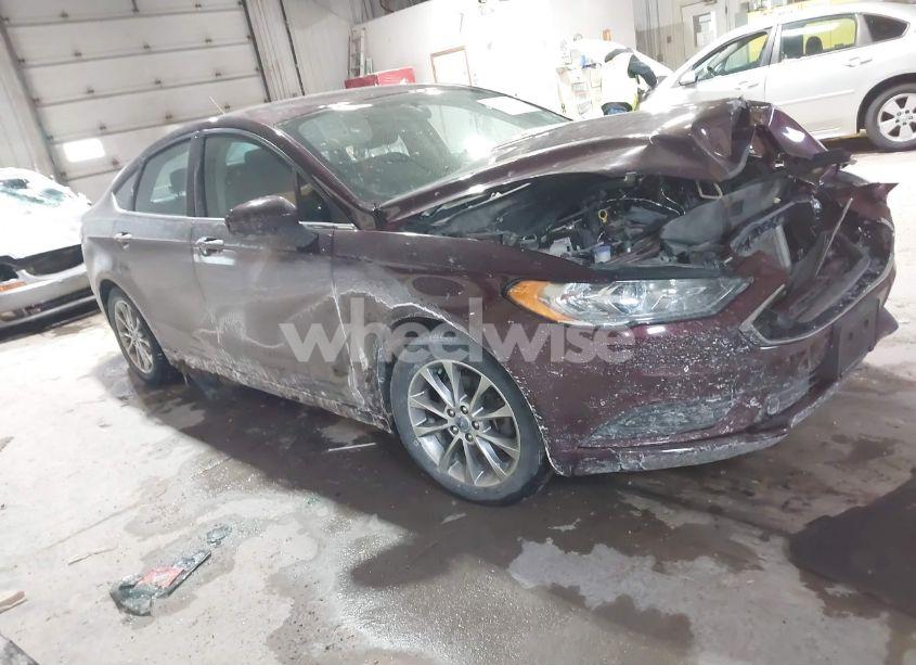 2017 Ford Fusion SE (VIN 3FA6P0H72HR187170) main photo