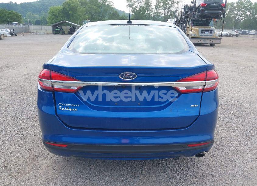 Photo 16 of 2017 Ford Fusion SE (VIN 3FA6P0H72HR235539)