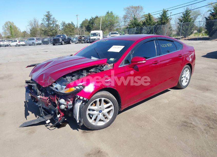 Photo 2 of 2013 Ford Fusion SE (VIN 3FA6P0H73DR301641)