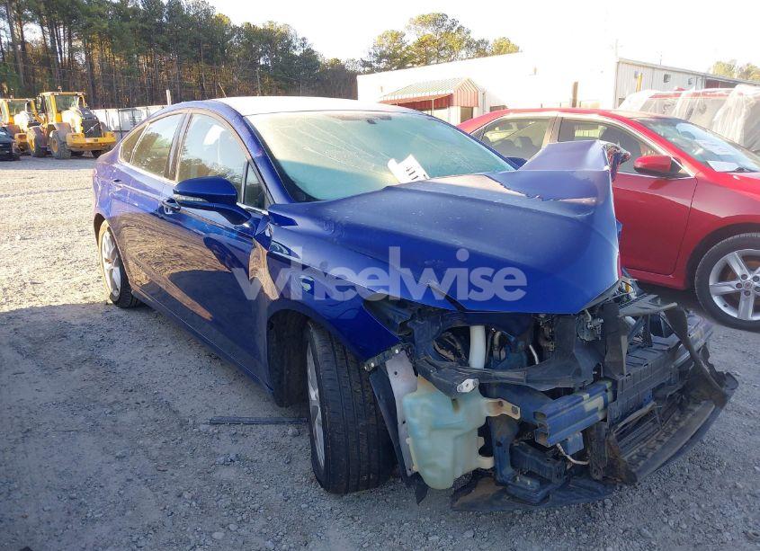 2016 Ford Fusion SE (VIN 3FA6P0H73GR358880) main photo