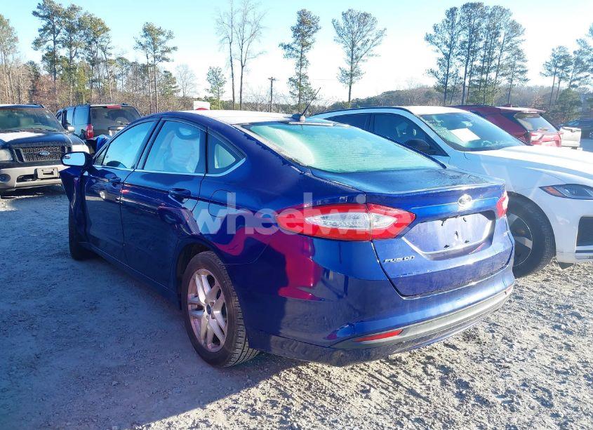 Photo 3 of 2016 Ford Fusion SE (VIN 3FA6P0H73GR358880)