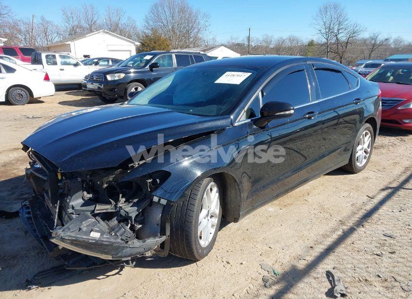 Photo 2 of 2016 Ford Fusion SE (VIN 3FA6P0H73GR394066)