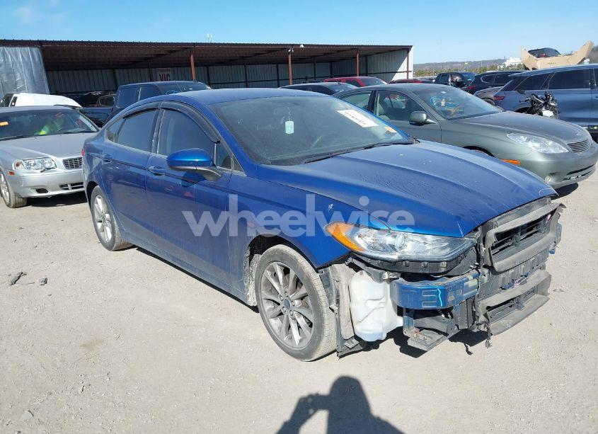 2017 Ford Fusion SE (VIN 3FA6P0H73HR109156) main photo