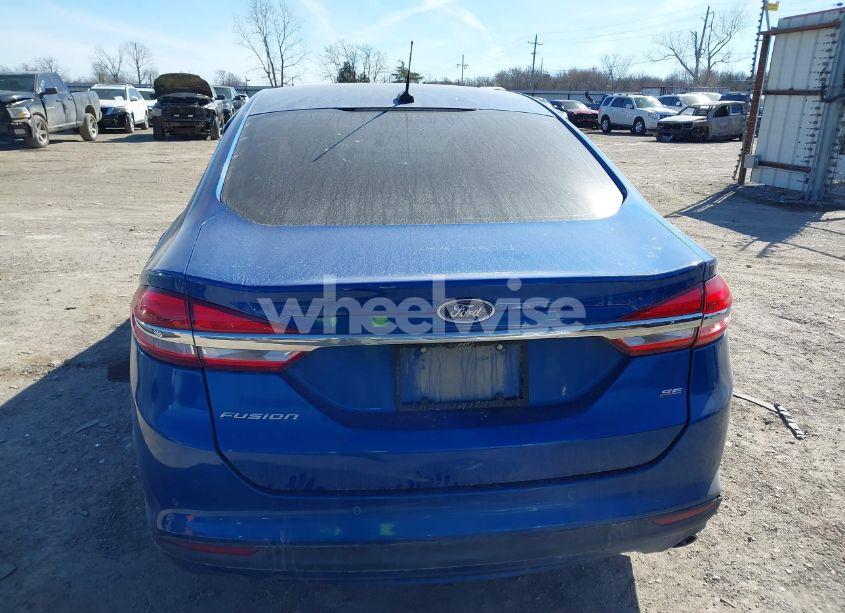 Photo 16 of 2017 Ford Fusion SE (VIN 3FA6P0H73HR109156)