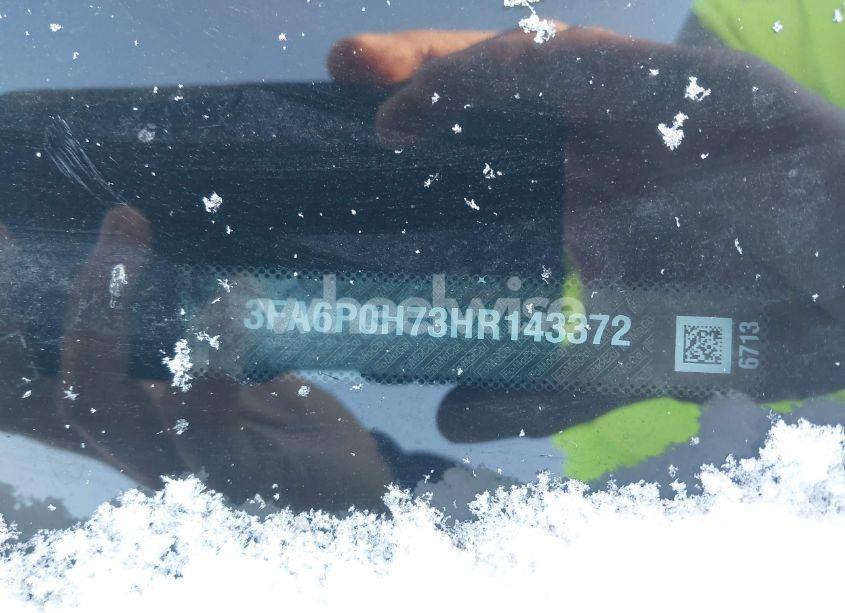 Photo 9 of 2017 Ford Fusion SE (VIN 3FA6P0H73HR143372)