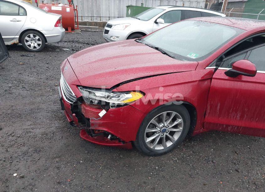 Photo 6 of 2017 Ford Fusion SE (VIN 3FA6P0H73HR153769)