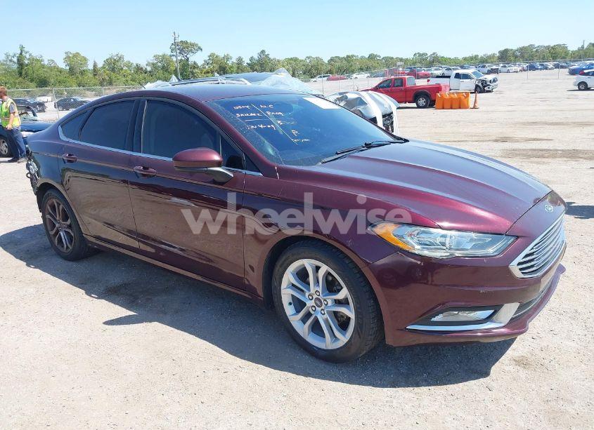 2017 Ford Fusion SE (VIN 3FA6P0H73HR167932) main photo