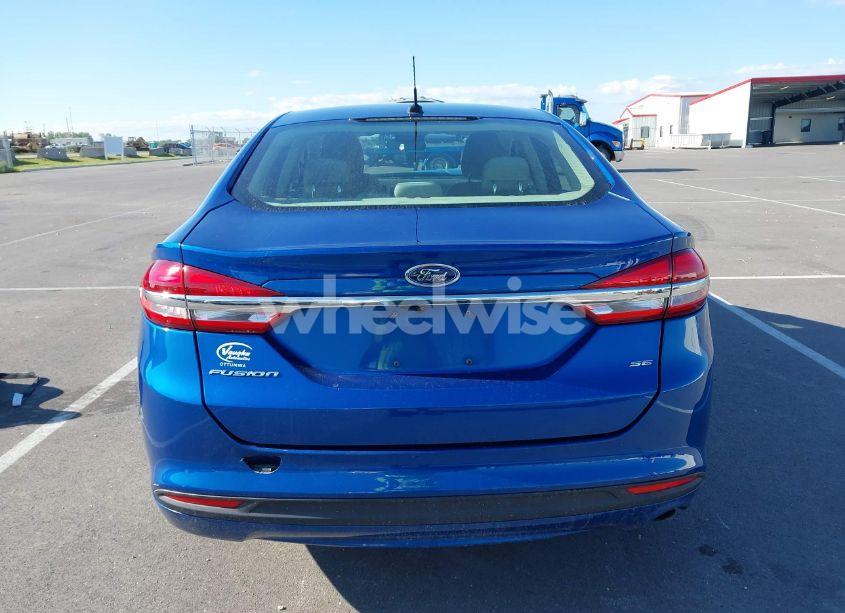 Photo 16 of 2017 Ford Fusion SE (VIN 3FA6P0H73HR260806)