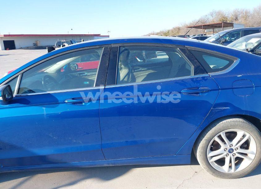 Photo 14 of 2018 Ford Fusion SE (VIN 3FA6P0H73JR117554)