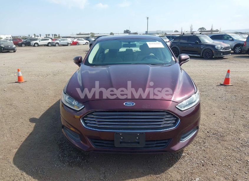 Photo 12 of 2013 Ford Fusion SE (VIN 3FA6P0H74DR112836)