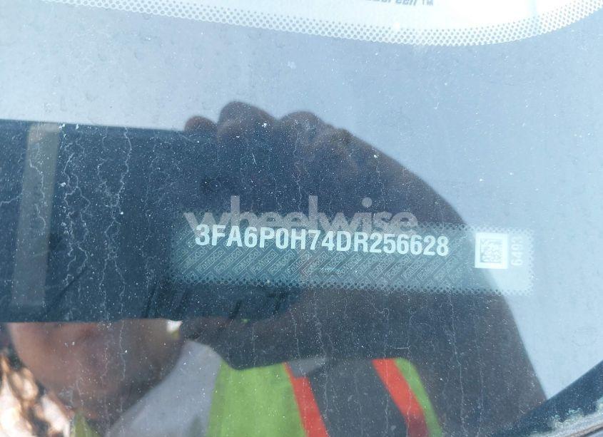 Photo 9 of 2013 Ford Fusion SE (VIN 3FA6P0H74DR256628)