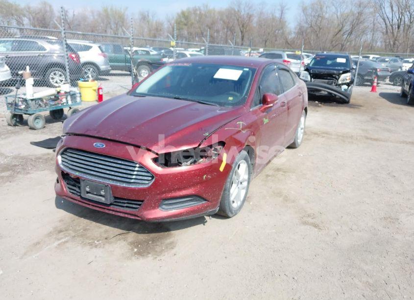 Photo 2 of 2014 Ford Fusion SE (VIN 3FA6P0H74ER121649)