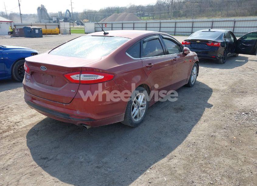 Photo 4 of 2014 Ford Fusion SE (VIN 3FA6P0H74ER121649)