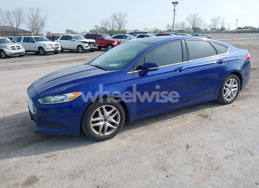 Photo 2 of 2014 Ford Fusion SE (VIN 3FA6P0H74ER389455)