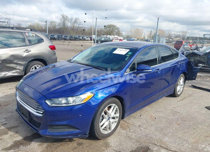 Photo 2 of 2014 Ford Fusion SE (VIN 3FA6P0H74ER394414)