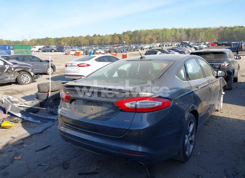 Photo 4 of 2016 Ford Fusion SE (VIN 3FA6P0H74GR100920)