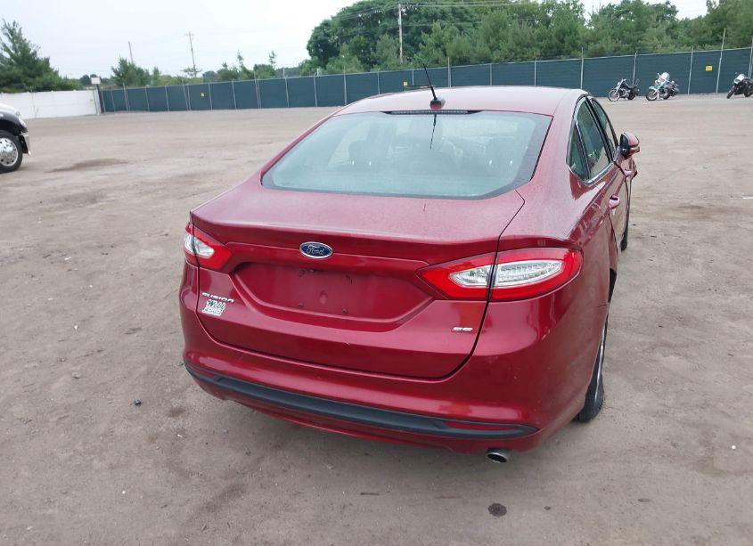 Photo 4 of 2016 Ford Fusion SE (VIN 3FA6P0H74GR141192)