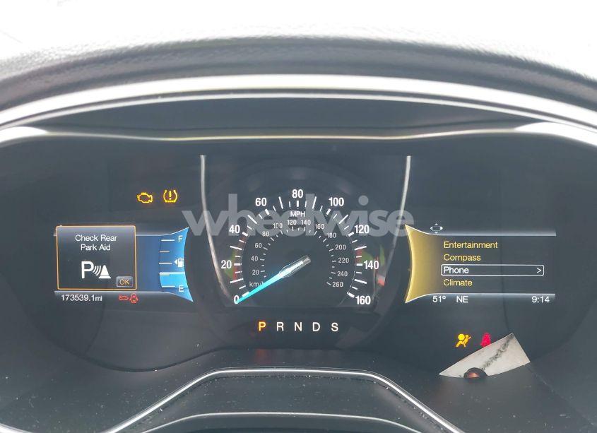 Photo 7 of 2016 Ford Fusion SE (VIN 3FA6P0H74GR223598)