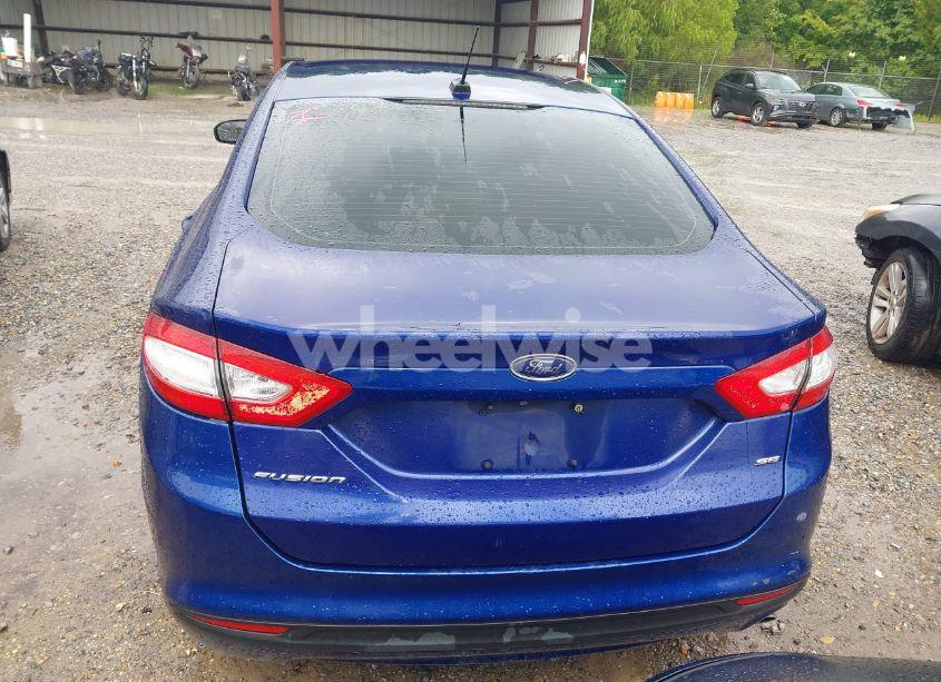 Photo 15 of 2016 Ford Fusion SE (VIN 3FA6P0H74GR233936)