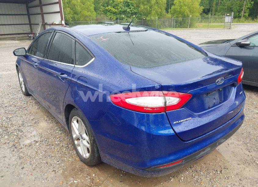 Photo 3 of 2016 Ford Fusion SE (VIN 3FA6P0H74GR233936)