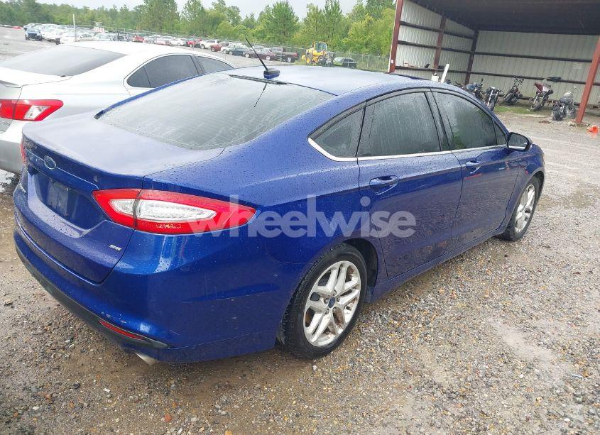 Photo 4 of 2016 Ford Fusion SE (VIN 3FA6P0H74GR233936)