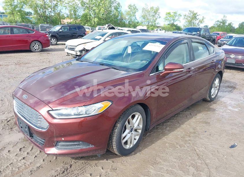 Photo 2 of 2016 Ford Fusion SE (VIN 3FA6P0H74GR256259)