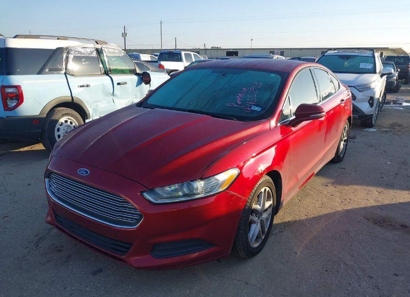 Photo 2 of 2016 Ford Fusion SE (VIN 3FA6P0H74GR302026)