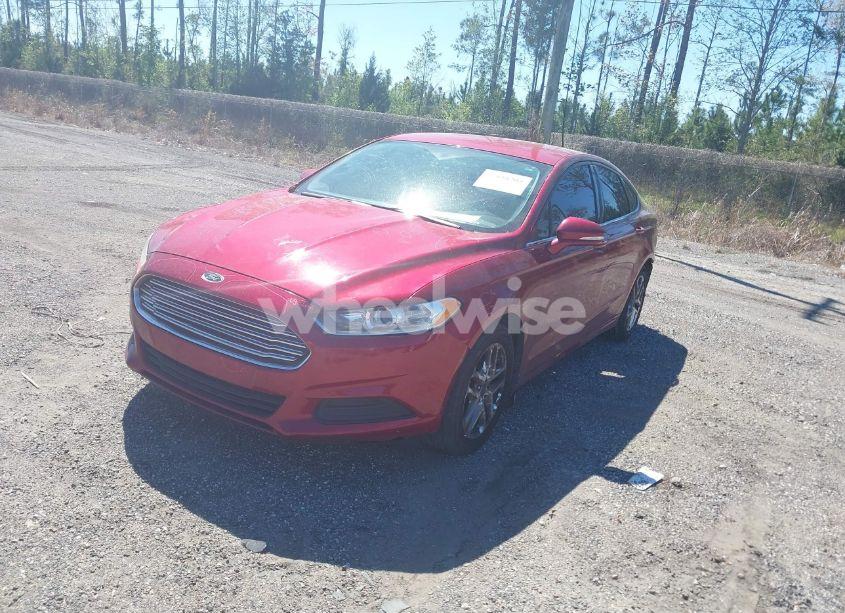 Photo 2 of 2016 Ford Fusion SE (VIN 3FA6P0H74GR394805)