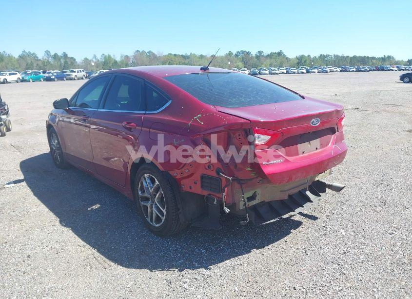 Photo 3 of 2016 Ford Fusion SE (VIN 3FA6P0H74GR394805)