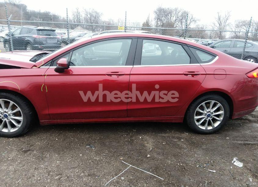 Photo 14 of 2017 Ford Fusion SE (VIN 3FA6P0H74HR221366)