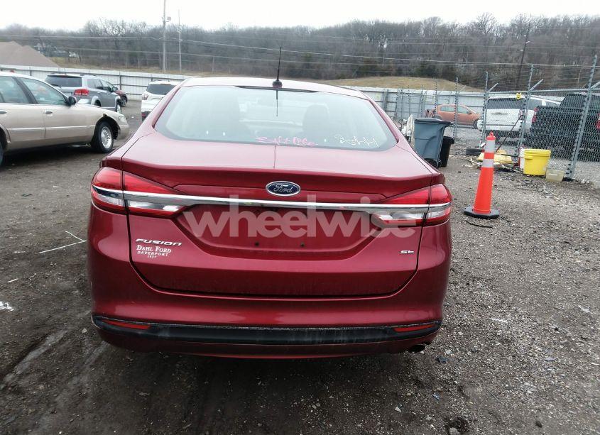 Photo 16 of 2017 Ford Fusion SE (VIN 3FA6P0H74HR221366)