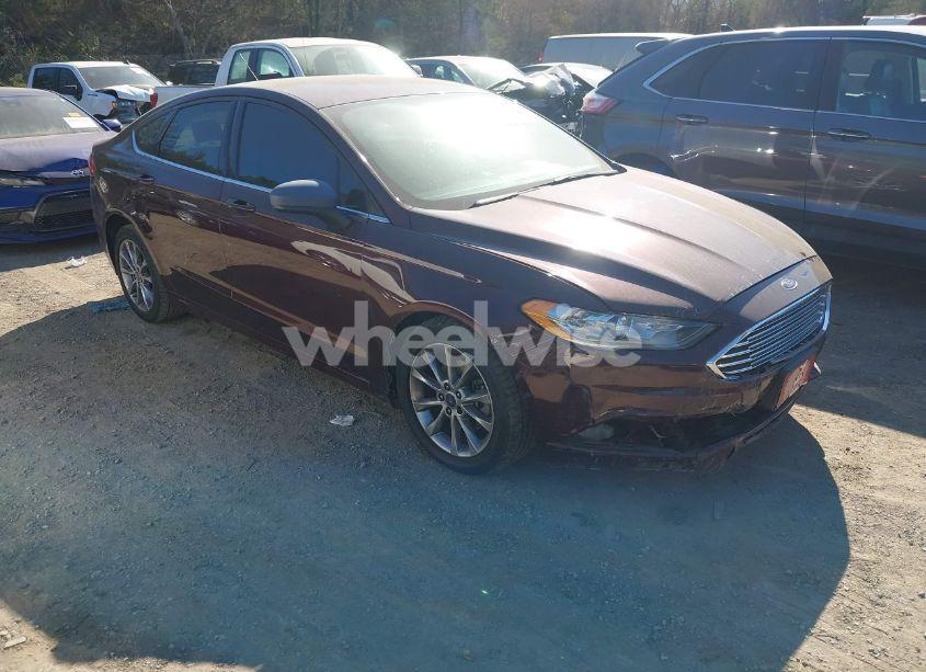 2017 Ford Fusion SE (VIN 3FA6P0H74HR391811) main photo