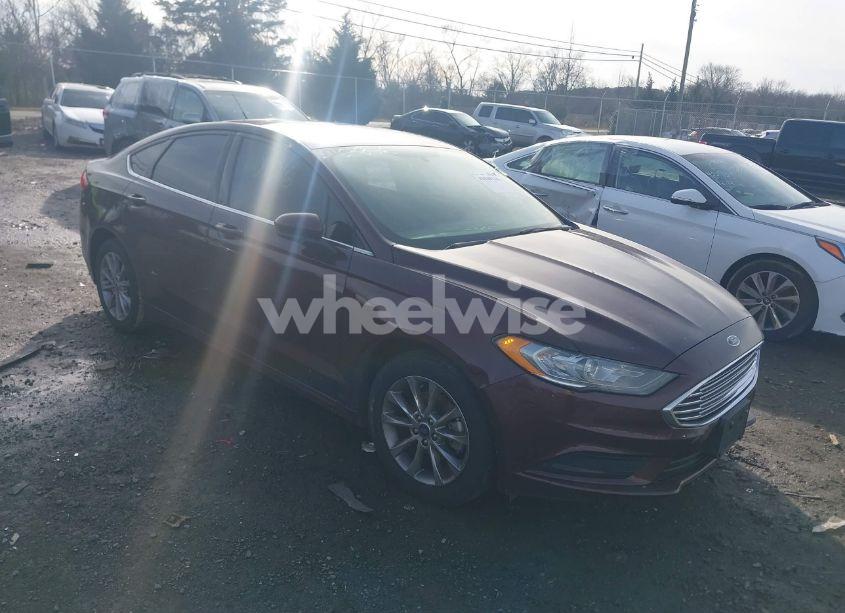 2017 Ford Fusion SE (VIN 3FA6P0H74HR393333) main photo