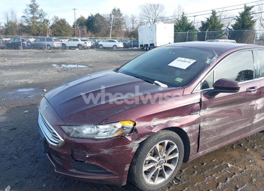 Photo 6 of 2017 Ford Fusion SE (VIN 3FA6P0H74HR393333)