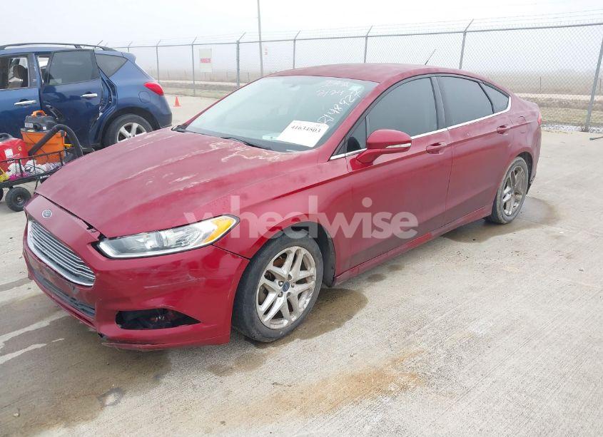 Photo 2 of 2016 Ford Fusion SE (VIN 3FA6P0H75GR148927)