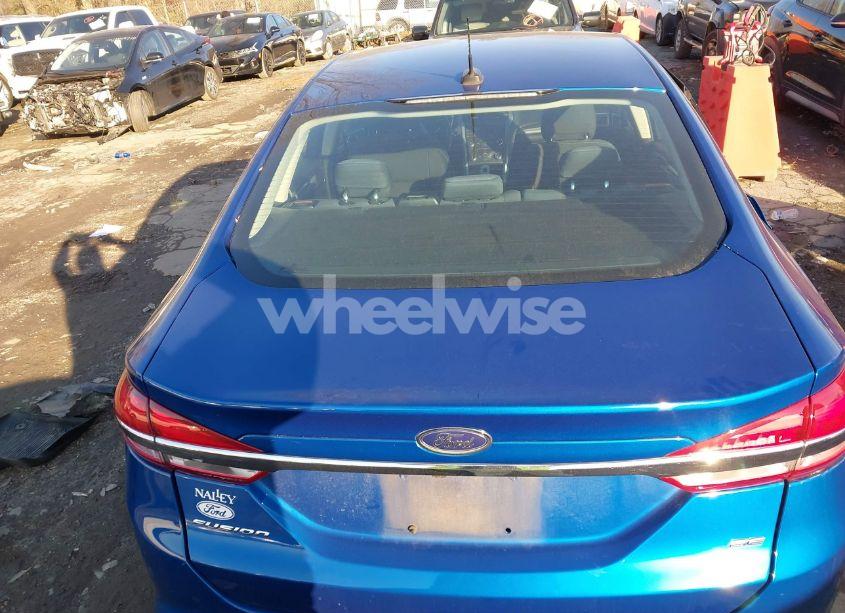 Photo 17 of 2017 Ford Fusion SE (VIN 3FA6P0H75HR258295)