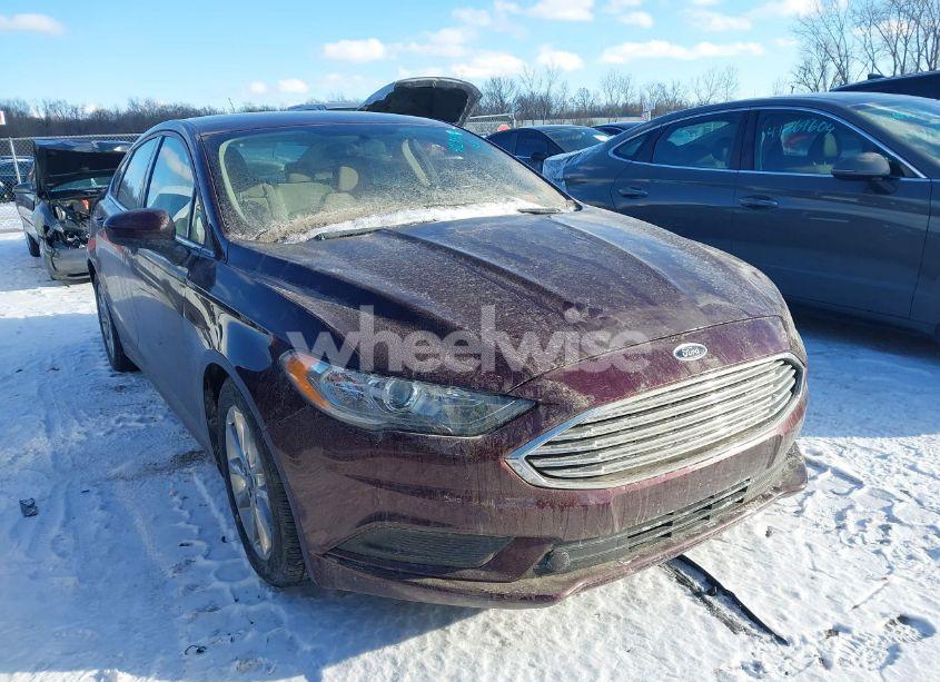 2017 Ford Fusion SE (VIN 3FA6P0H75HR290888) main photo