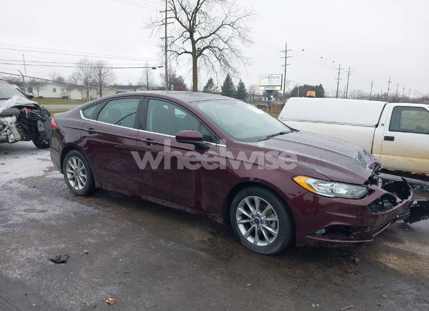 2017 Ford Fusion SE (VIN 3FA6P0H75HR348577) main photo