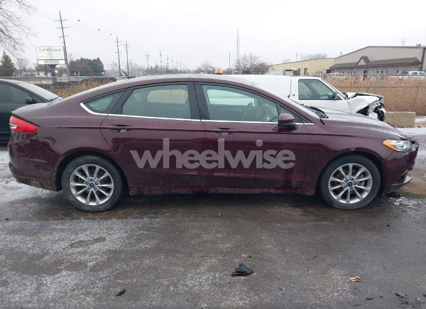 Photo 13 of 2017 Ford Fusion SE (VIN 3FA6P0H75HR348577)