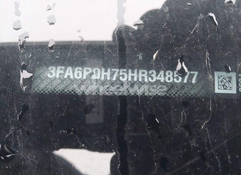 Photo 9 of 2017 Ford Fusion SE (VIN 3FA6P0H75HR348577)