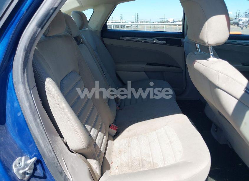 Photo 8 of 2017 Ford Fusion SE (VIN 3FA6P0H75HR351642)