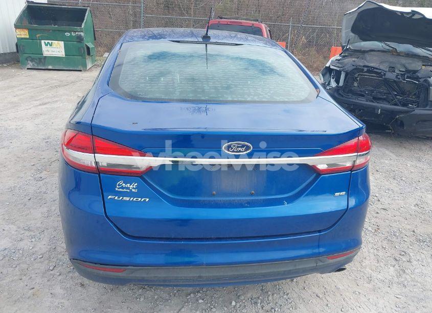 Photo 16 of 2017 Ford Fusion SE (VIN 3FA6P0H75HR374936)