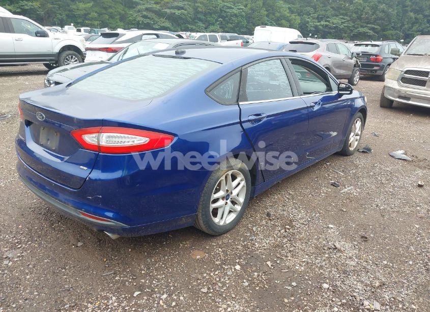 Photo 4 of 2013 Ford Fusion SE (VIN 3FA6P0H76DR346248)