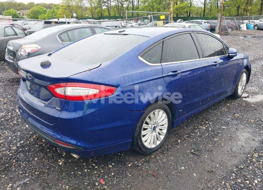Photo 4 of 2014 Ford Fusion SE (VIN 3FA6P0H76ER126741)