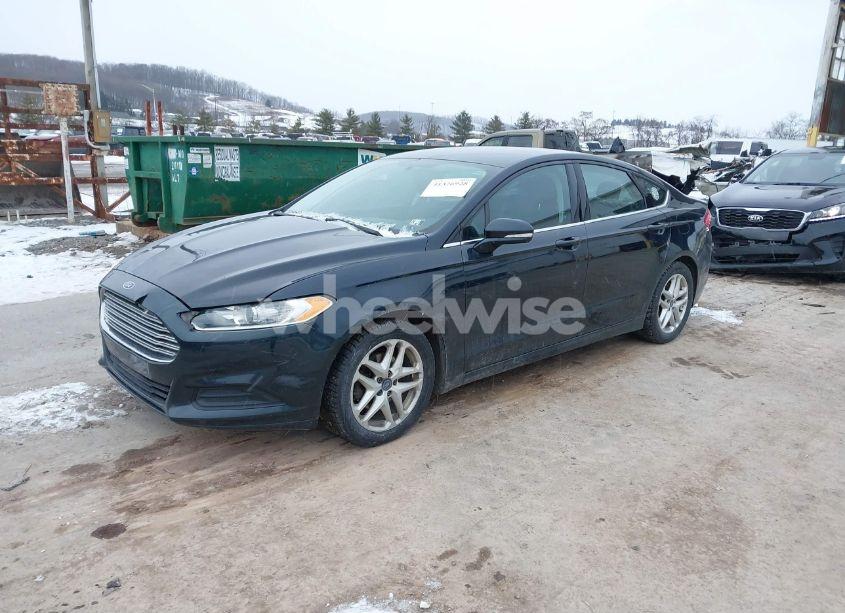 Photo 2 of 2014 Ford Fusion SE (VIN 3FA6P0H76ER140980)