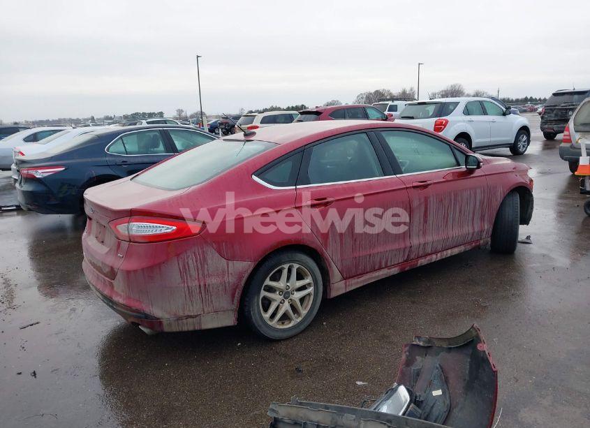 Photo 4 of 2014 Ford Fusion SE (VIN 3FA6P0H76ER163823)