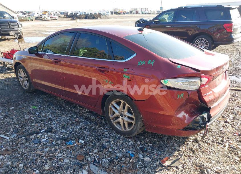 Photo 3 of 2014 Ford Fusion SE (VIN 3FA6P0H76ER240139)