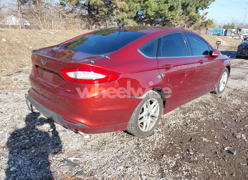 Photo 4 of 2014 Ford Fusion SE (VIN 3FA6P0H76ER240139)